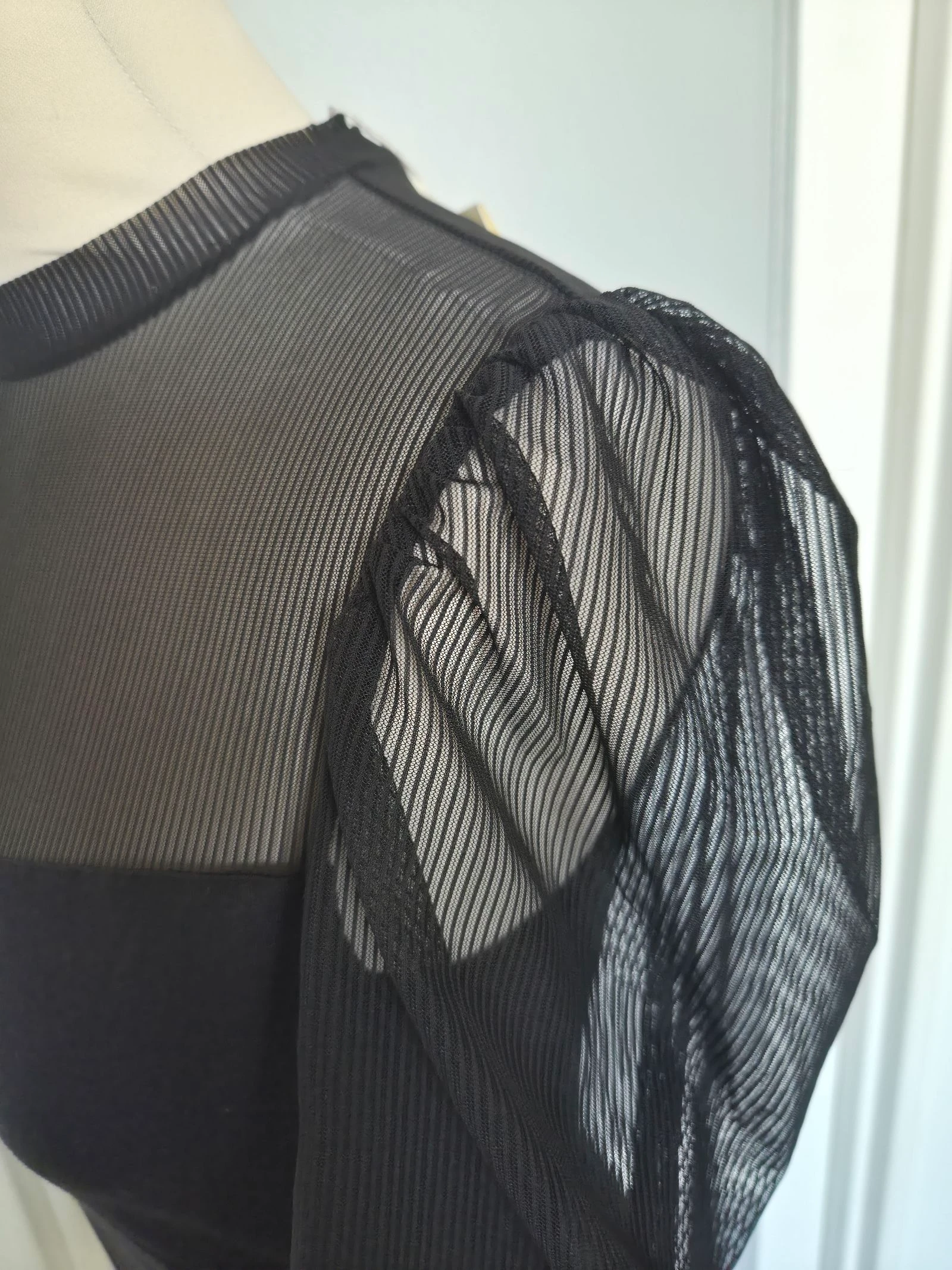Nieuwe zwarte blouse van Maje Maat 36 – photo 4